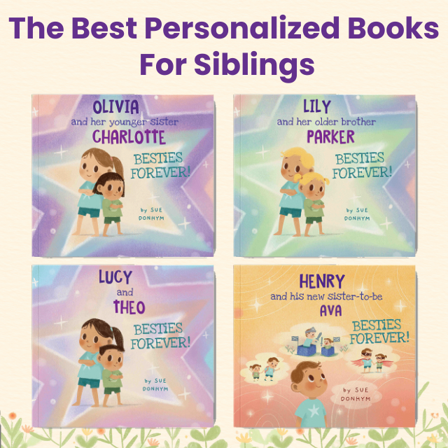 Personalized Big Sibling Book - Custom Story For New Baby Arrival