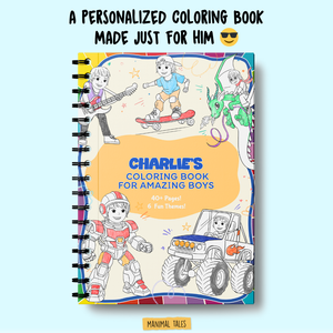 My Coloring Book, Just for Me! (for Amazing Boys!)