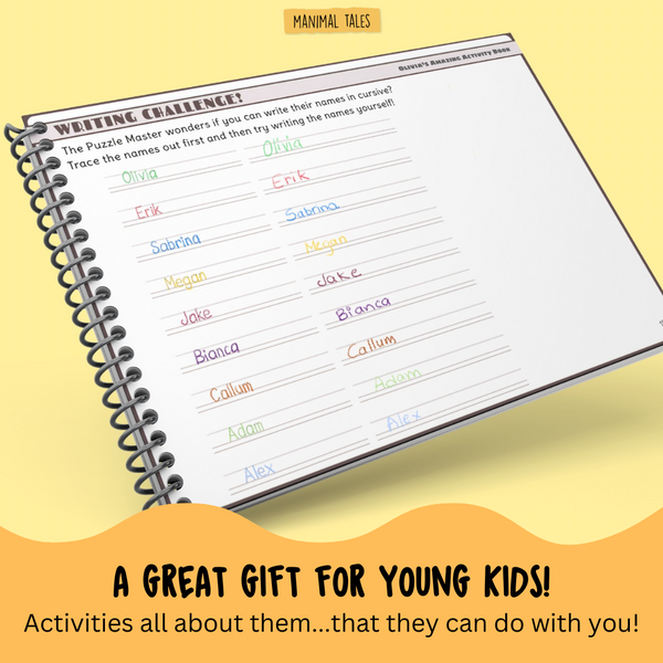 Load image into Gallery viewer, My Amazingly Awesome Activity Book (Just for Me!)