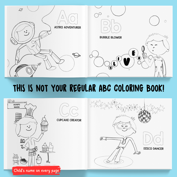 Load image into Gallery viewer, ABC - What Will I Be? (The Coloring Book!)