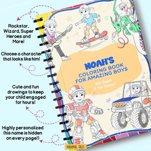 My Coloring Book, Just for Me! (for Amazing Boys!)