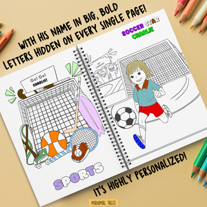 My Coloring Book, Just for Me! (for Amazing Boys!)