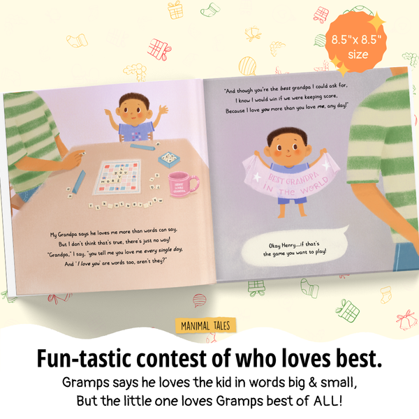 Load image into Gallery viewer, I Love Grandpa The Most