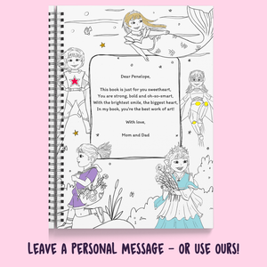 My Coloring Book, Just For Me! (For Girls)