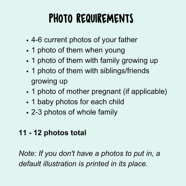 Load image into Gallery viewer, All About Dad *PhotoStory*