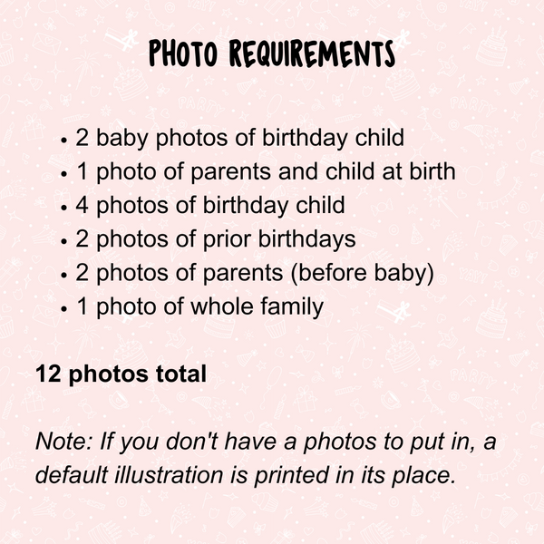 Load image into Gallery viewer, My Happy Birthday *PhotoStory*