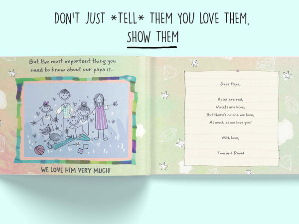 Load image into Gallery viewer, All About Dad *Scrapbook*