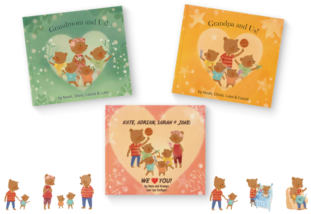 Personalized Books For Grandparents & Grandkids