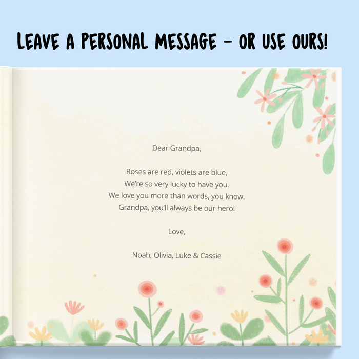 Interior preview 10 from Grandpa & Us, a personalized children’s book