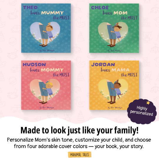 Interior preview 10 from I Love Mom The Most, a personalized children’s book