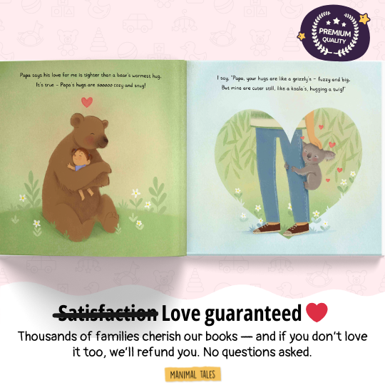Interior preview 8 from I Love Dad The Most, a personalized children’s book