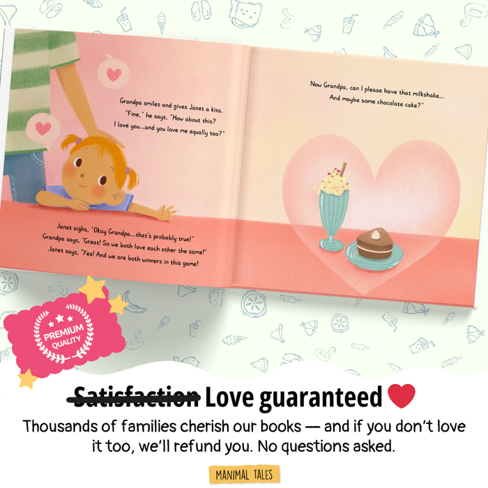 Interior preview 8 from Grandpa Loves Me The Most, a personalized children’s book