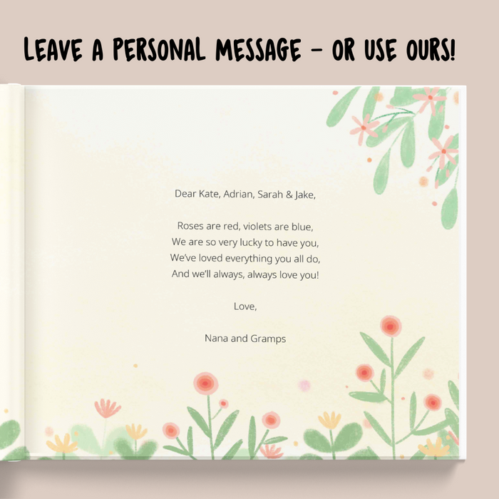 Interior preview 10 from Grandkids, We Love You!, a personalized children’s book