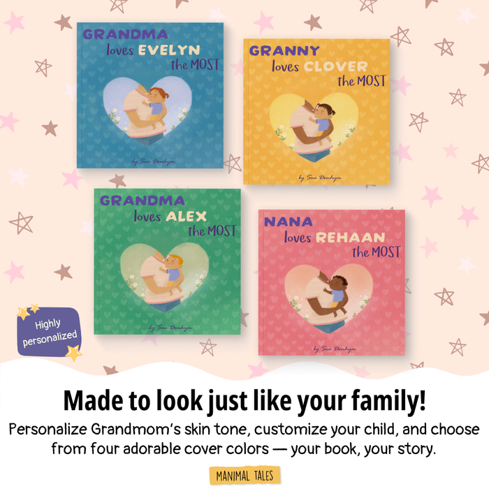Interior preview 11 from Grandma Loves Me The Most, a personalized children’s book