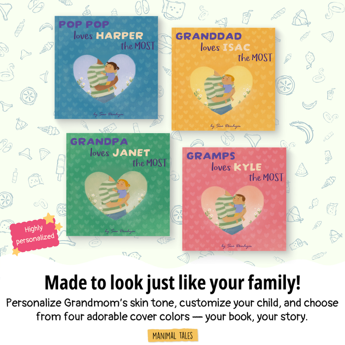 Interior preview 10 from Grandpa Loves Me The Most, a personalized children’s book