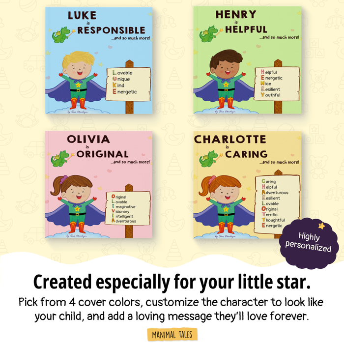 Interior preview 9 from I am Me, and I'm Amazing!, a personalized children’s book