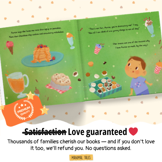 Interior preview 8 from I Love Auntie The Most, a personalized children’s book