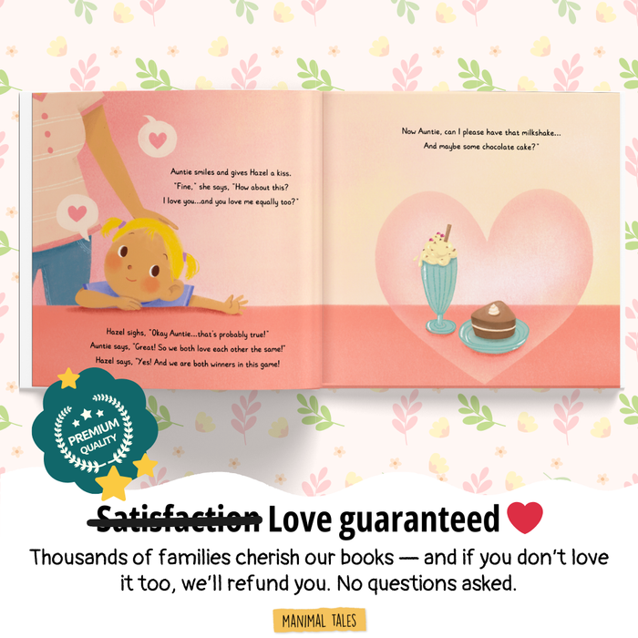Interior preview 8 from Auntie Loves Me The Most, a personalized children’s book