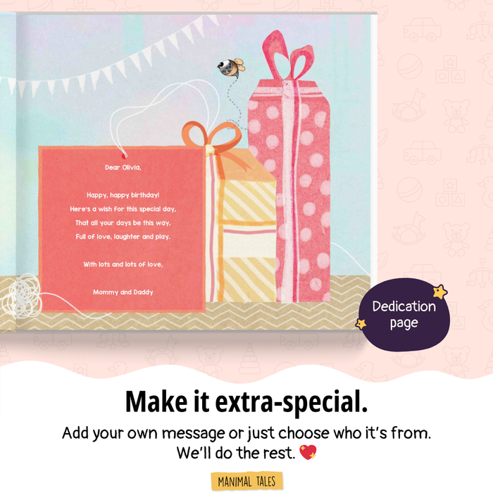 Interior preview 9 from My Happy Birthday Picturebook, a personalized children’s book