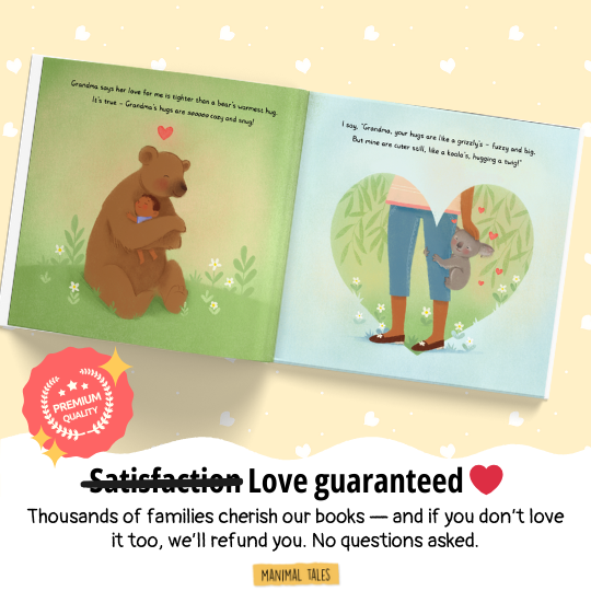 Interior preview 8 from I Love Grandma The Most, a personalized children’s book