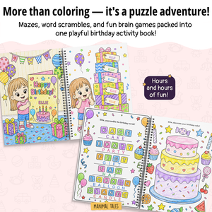 My Birthday Coloring & Activity Book