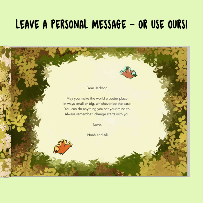 Interior preview 8 from Your Child, the Tree Warrior!, a personalized children’s book