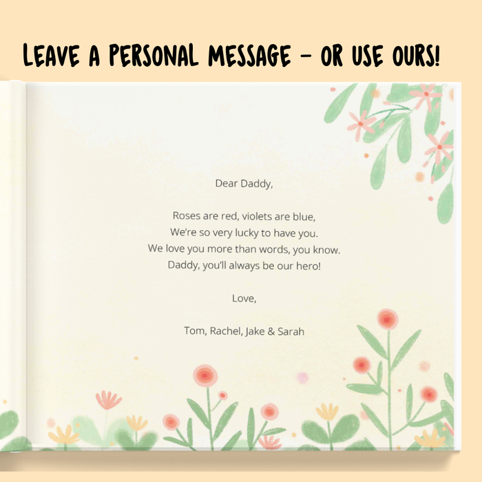 Interior preview 10 from Daddy and Us, a personalized children’s book