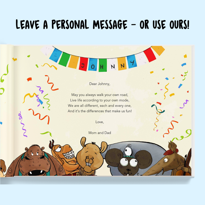 Interior preview 8 from You and the Rainbowbird, a personalized children’s book