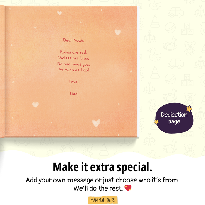 Interior preview 10 from Dad Loves Me The Most, a personalized children’s book