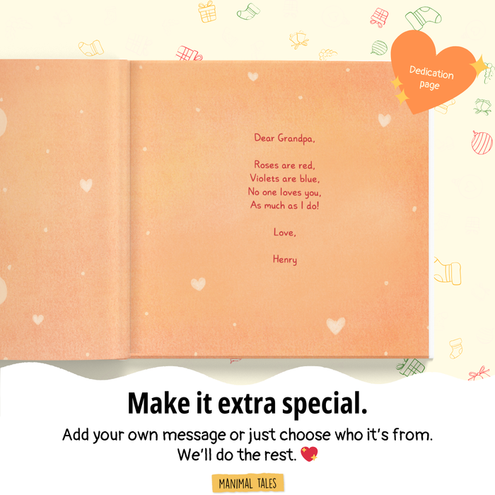 Interior preview 11 from I Love Grandpa The Most, a personalized children’s book
