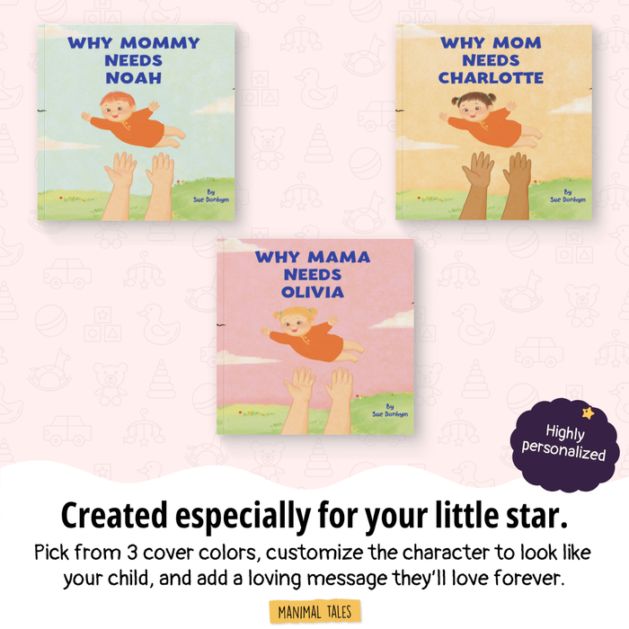 Interior preview 11 from Why A Mother Needs Their Son / Daughter, a personalized children’s book