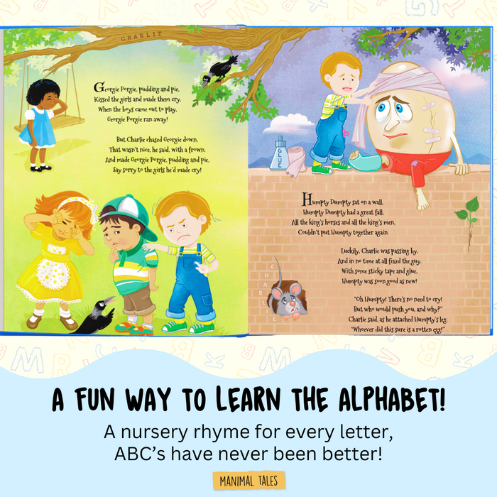 Interior preview 4 from My Nursery Rhyme Adventures!, a personalized children’s book