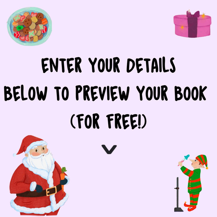 Interior preview 11 from Santa's Visit to your House, a personalized children’s book