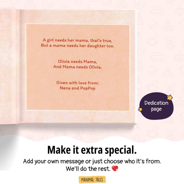 Interior preview 12 from Why A Mother Needs Their Son / Daughter, a personalized children’s book