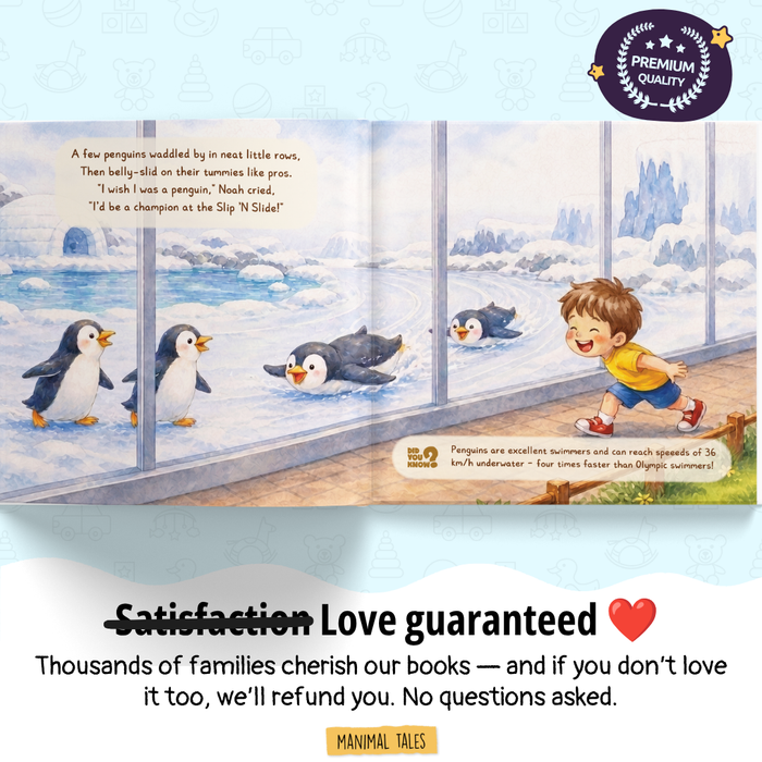Interior preview 11 from I'm at the Zoo!, a personalized children’s book
