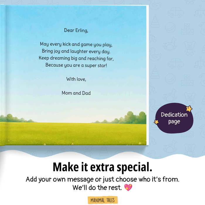 Interior preview 12 from I Win the World Cup!, a personalized children’s book
