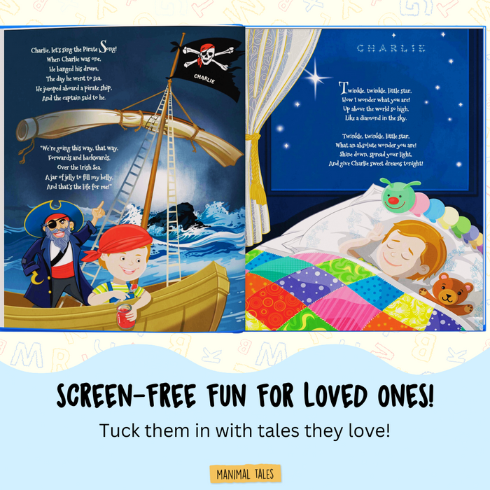 Interior preview 7 from My Nursery Rhyme Adventures!, a personalized children’s book