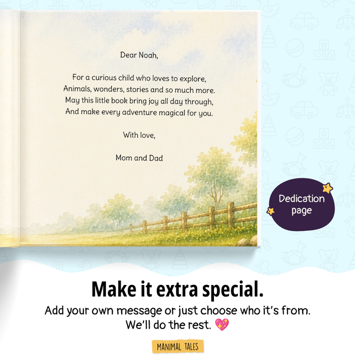 Interior preview 13 from I'm at the Zoo!, a personalized children’s book