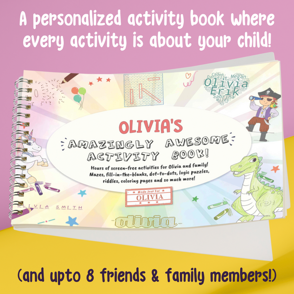 Load image into Gallery viewer, My Amazingly Awesome Activity Book (Just for Me!)
