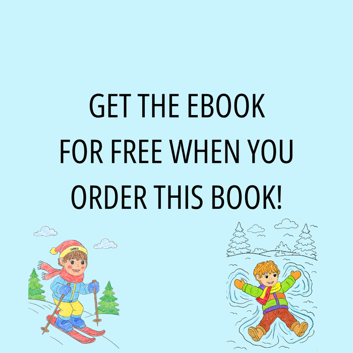 Interior preview 9 from My Christmas Coloring Book, a personalized children’s book