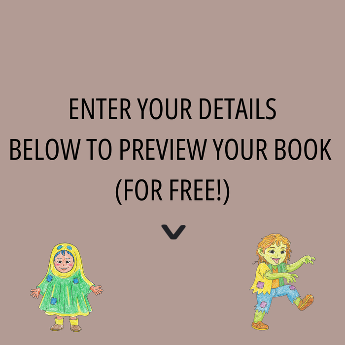 Interior preview 8 from My Super Spooky Coloring Book, a personalized children’s book
