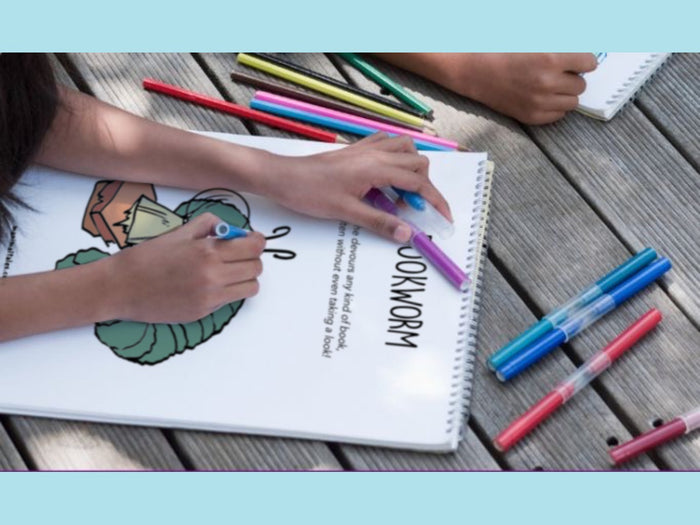 Interior preview 3 from My Manimals Coloring Book, a personalized children’s book