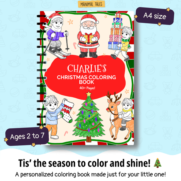 Load image into Gallery viewer, My Christmas Coloring Book
