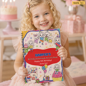 My Birthday Coloring & Activity Book