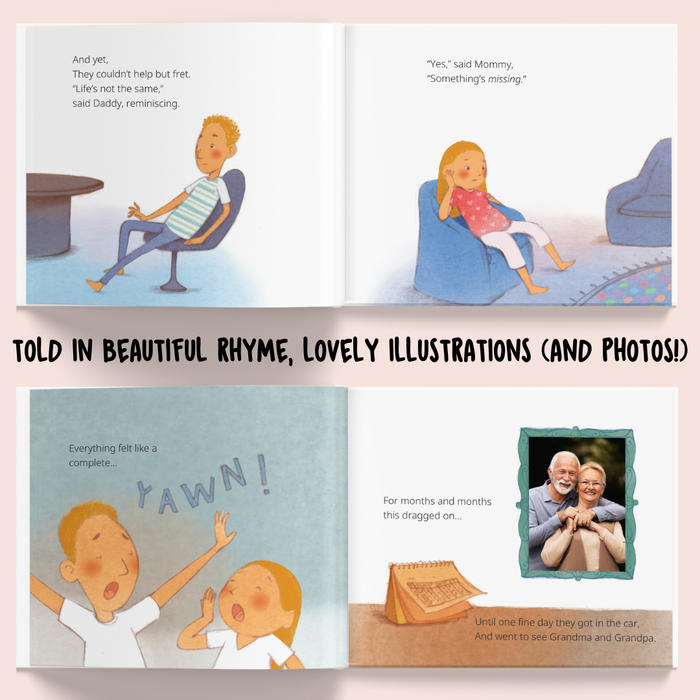 Interior preview 4 from Your Baby's *PhotoStory*, a personalized children’s book