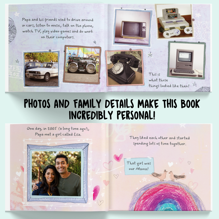 Interior preview 5 from All About Dad *PhotoStory*, a personalized children’s book