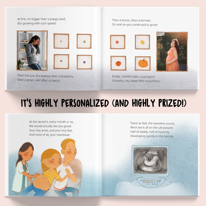 Interior preview 5 from Your Baby's *PhotoStory*, a personalized children’s book
