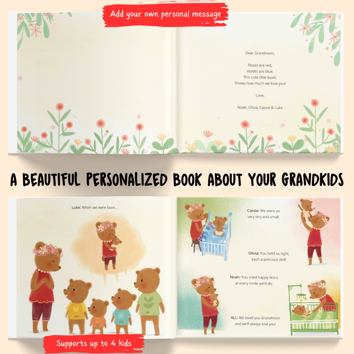 Interior preview 4 from Grandma & Us, a personalized children’s book
