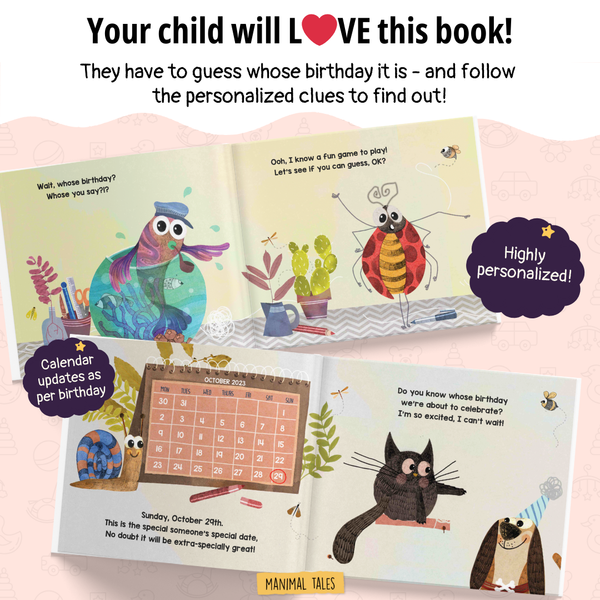Load image into Gallery viewer, My Happy Birthday Picturebook
