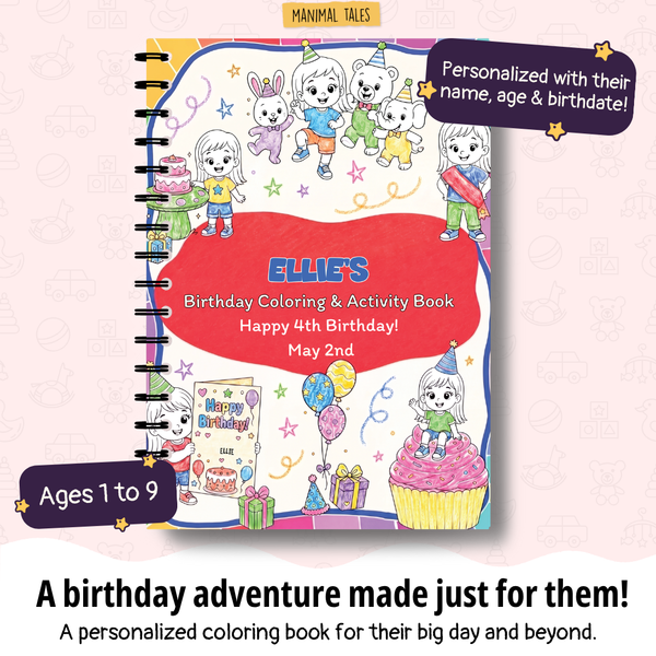 Load image into Gallery viewer, My Birthday Coloring &amp; Activity Book
